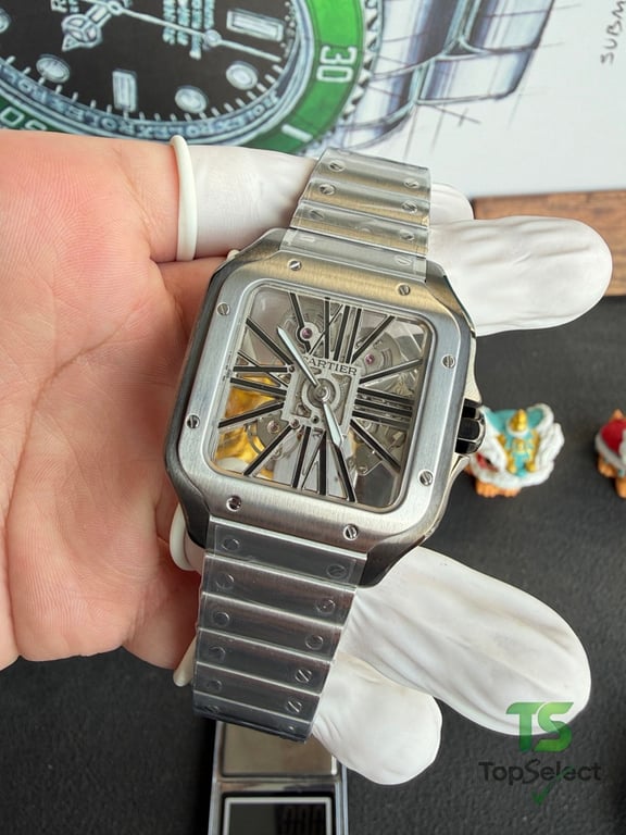 Cartier Santos de Cartier Skeleton Watch - 5