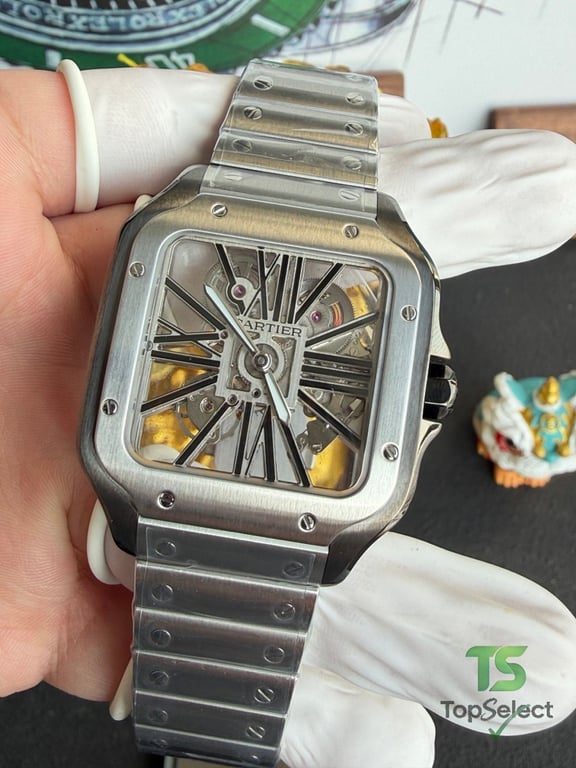 Cartier Santos de Cartier Skeleton Watch - 6