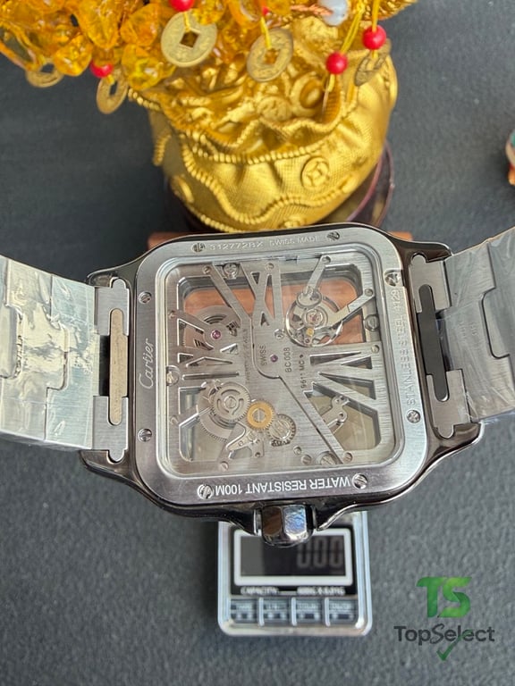 Cartier Santos de Cartier Skeleton Watch - 7
