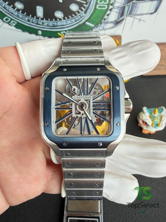 Cartier Santos de Cartier Skeleton WHSA0015 - 11