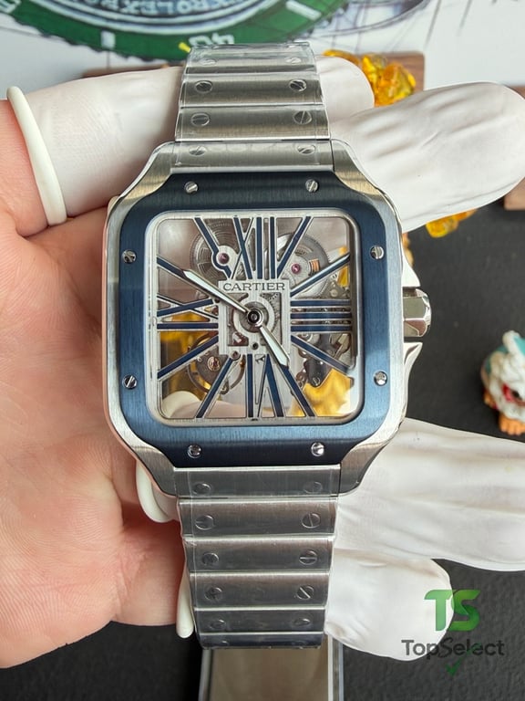 Cartier Santos de Cartier Skeleton WHSA0015 - 14