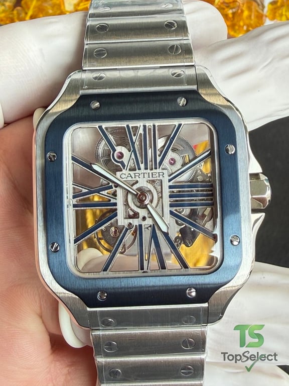 Cartier Santos de Cartier Skeleton WHSA0015 - 3