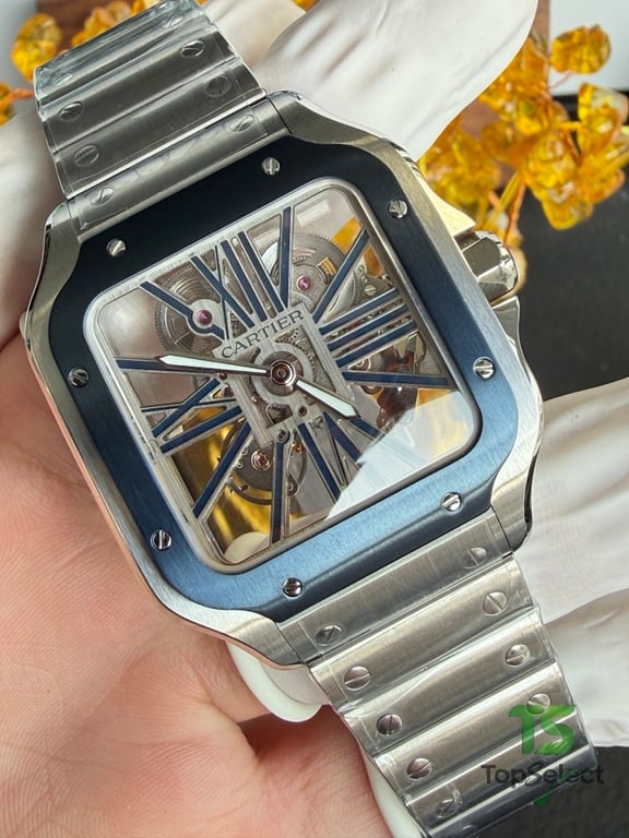 Cartier Santos de Cartier Skeleton WHSA0015 - 5