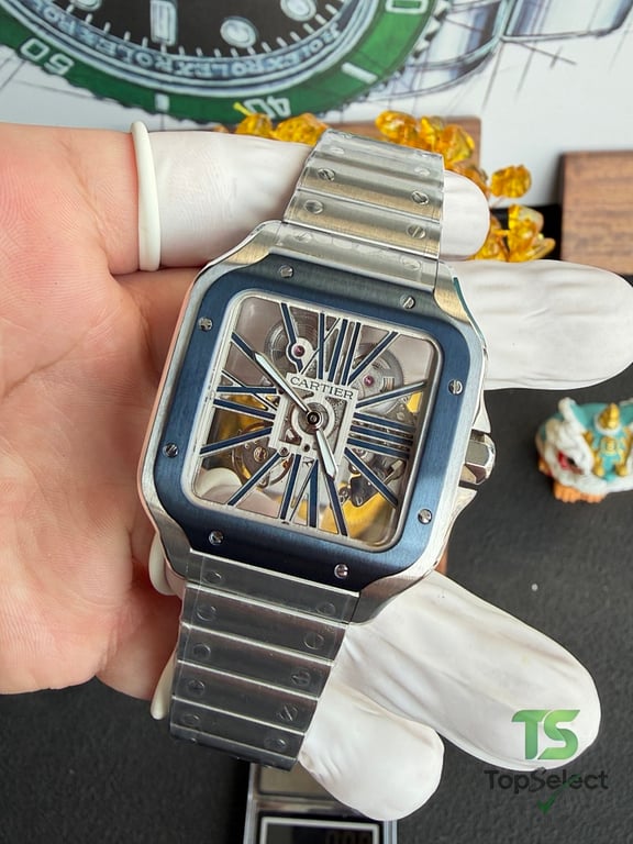 Cartier Santos de Cartier Skeleton WHSA0015 - 6