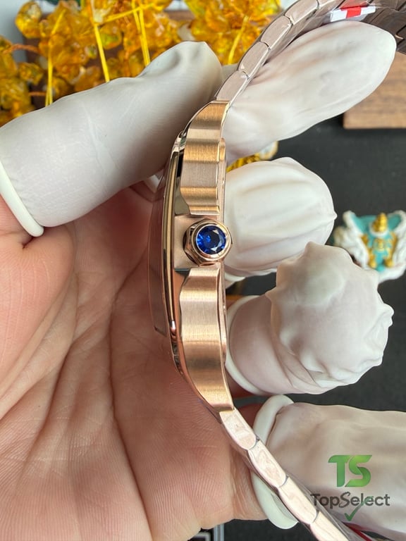 Cartier Santos Skeleton Rose Gold - 18
