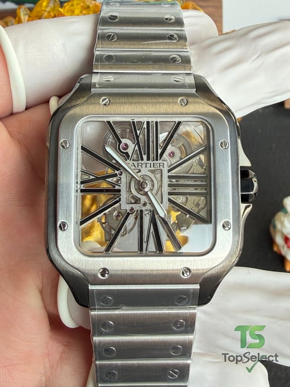 Cartier Santos Skeleton WHSA Series - 5
