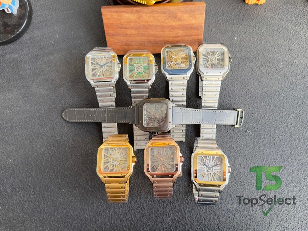 Cartier Santos Skeleton WHSA Series - 10