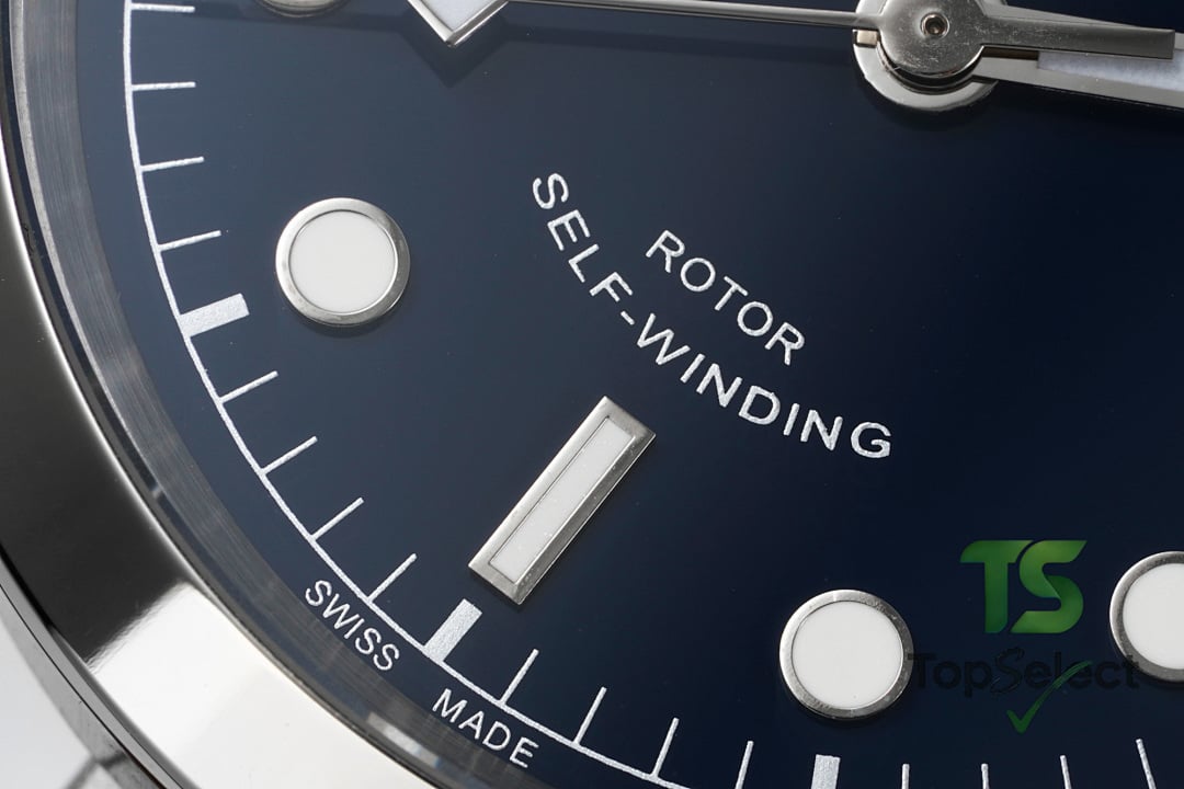 Tudor Black Bay 41 M79540 Blue Dial Leather Strap - 7