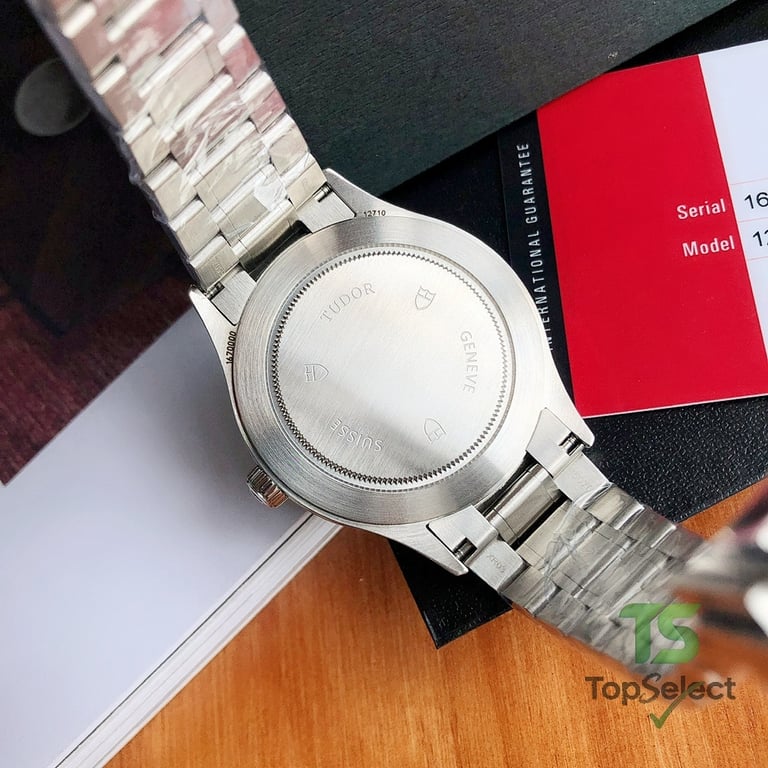 Tudor Style Blue Dial 41mm Fluted Bezel - 5