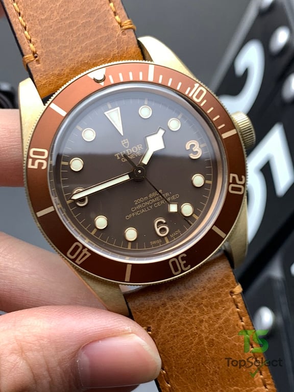 Tudor Black Bay Bronze 79250B Brown Dial - 6