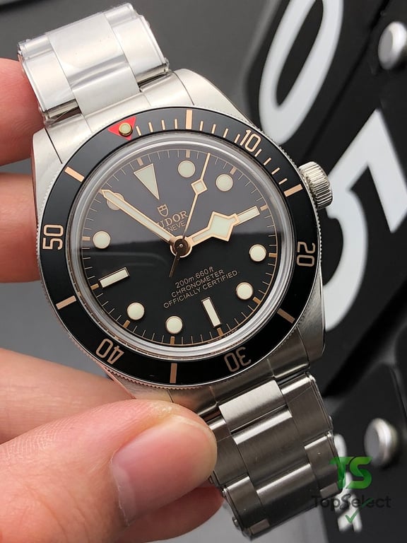 Tudor Black Bay Black Dial Steel Watch - 4