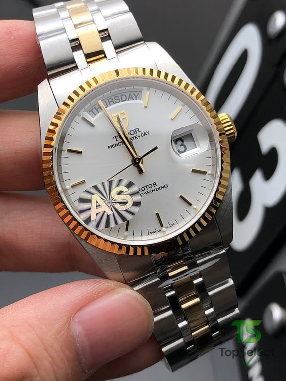 Tudor Prince Date+Day Two-Tone Watch - 2