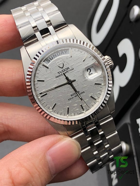Tudor Prince Date+Day 36mm Silver Dial - 4