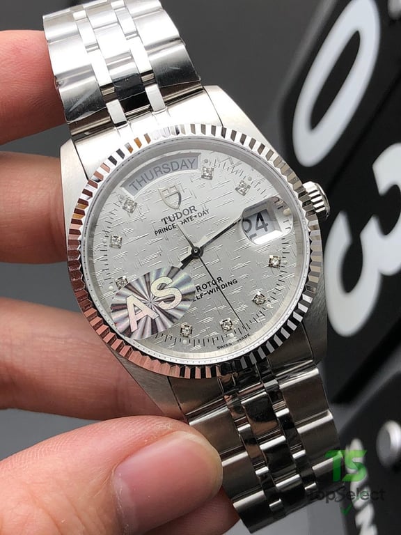 Tudor Prince Date+Day 36mm Silver Dial - 8
