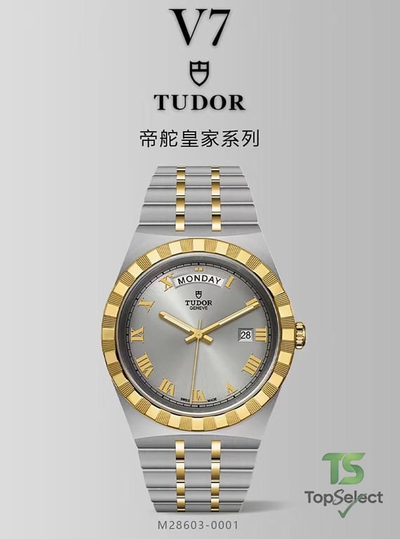 Tudor Royal 41mm Day-Date Two-Tone - 2