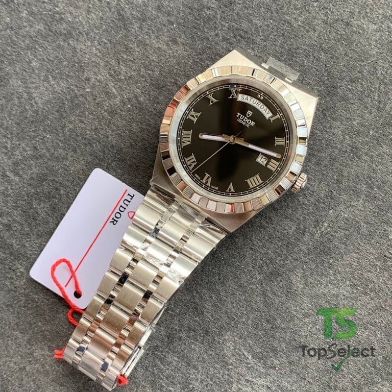Tudor Royal Day-Date 41mm Black Dial - 4