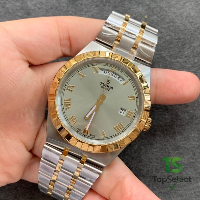 Tudor Royal 41mm Day-Date Silver Dial 28603 - 9