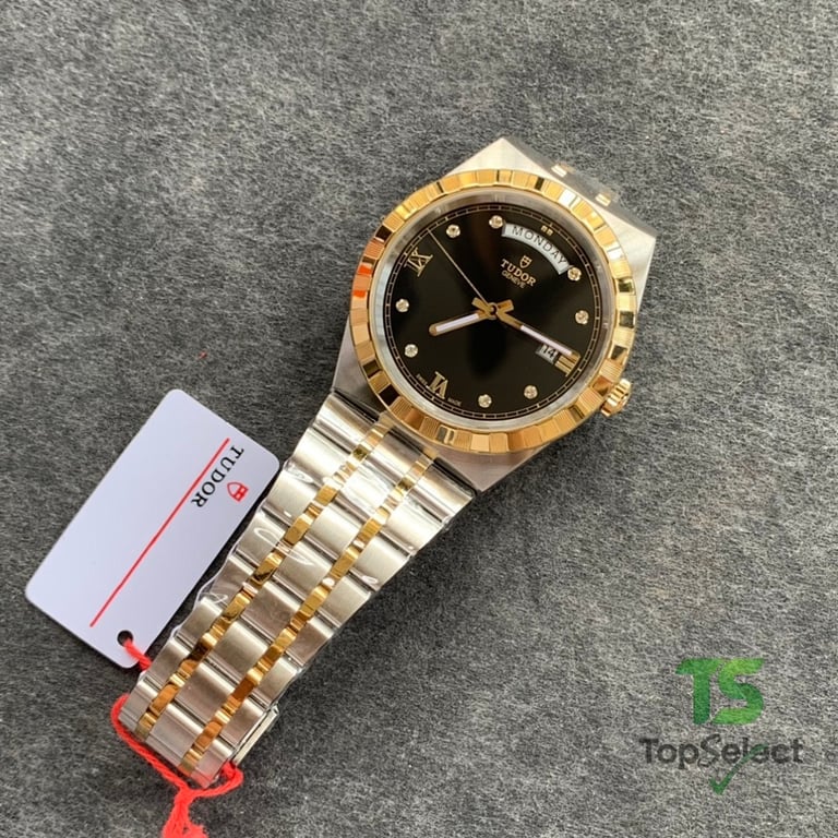 Tudor Royal 41mm Black Dial Two-Tone - 3