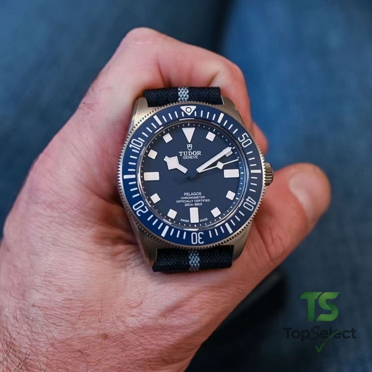 Tudor Pelagos FXD Blue Dial Titanium Watch - 3