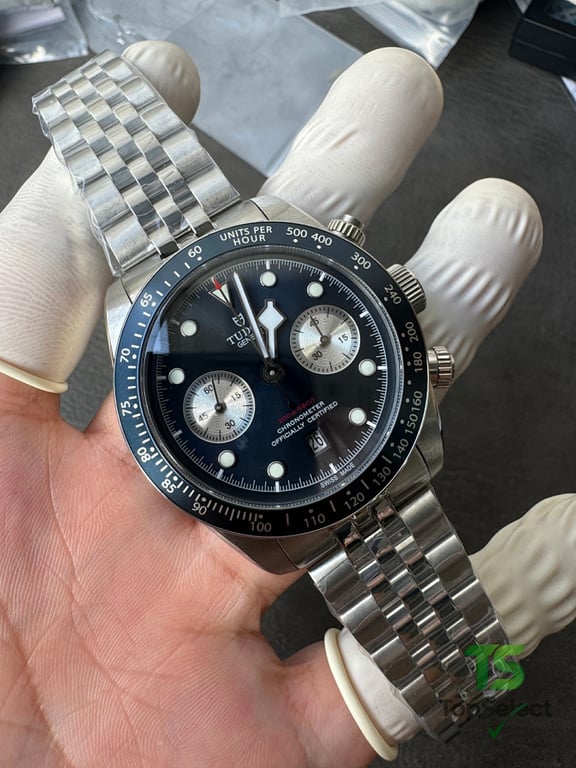 Tudor Black Bay Chrono Black Dial - 12