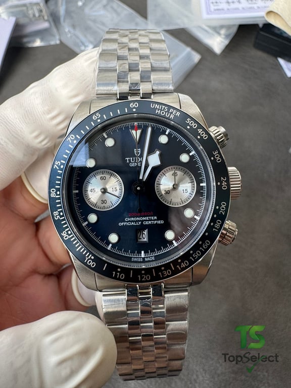 Tudor Black Bay Chrono Black Dial - 15
