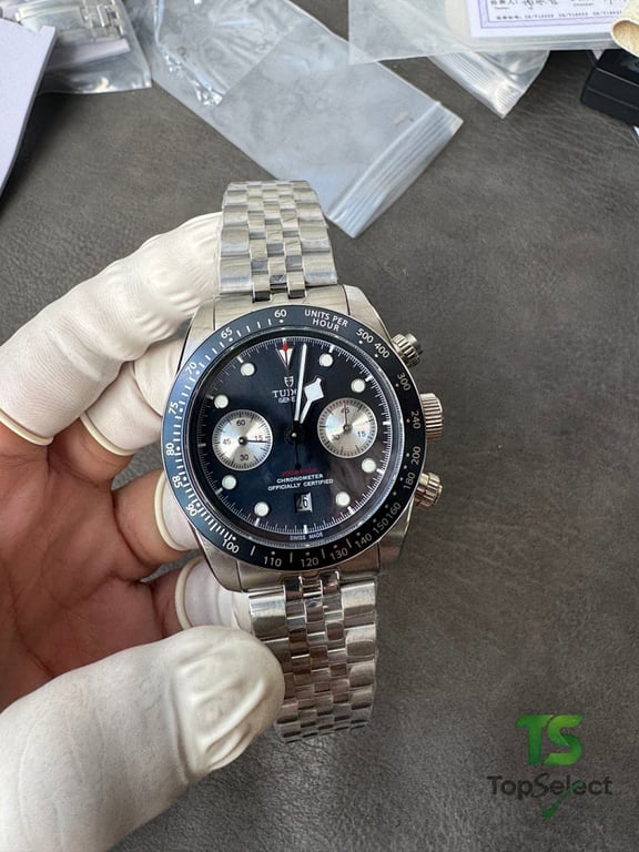 Tudor Black Bay Chrono Black Dial - 3