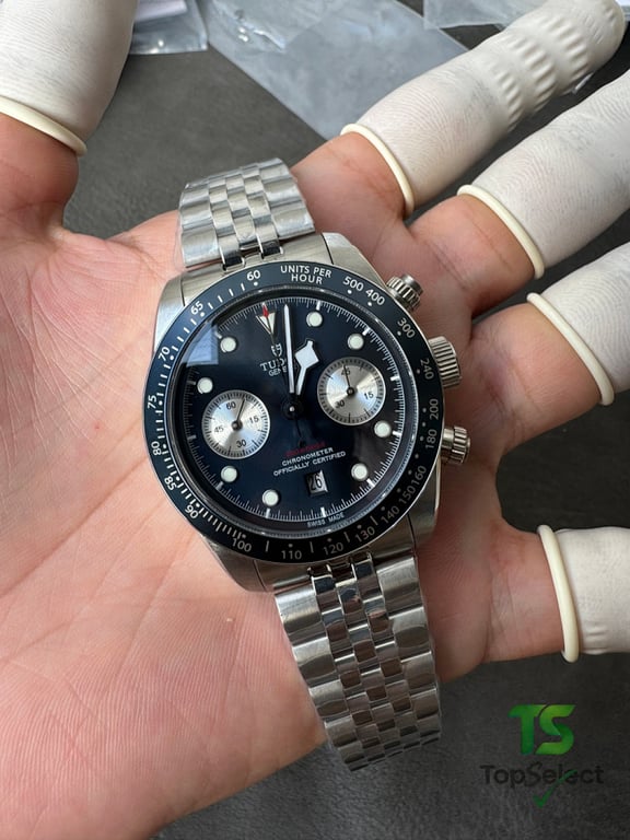 Tudor Black Bay Chrono Black Dial - 5