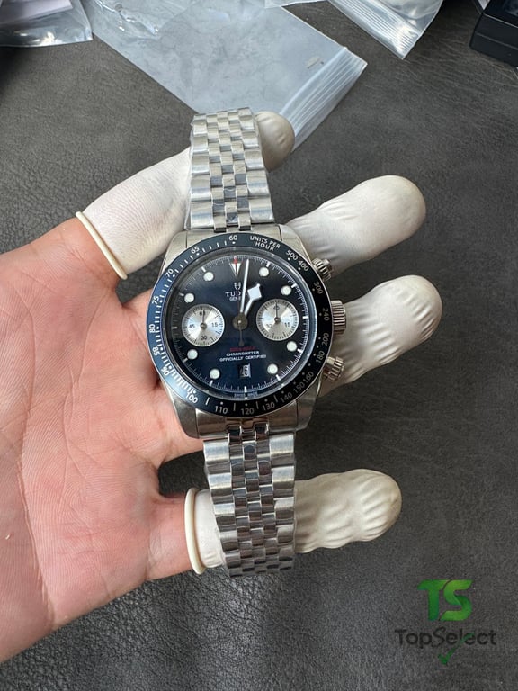 Tudor Black Bay Chrono Black Dial - 10