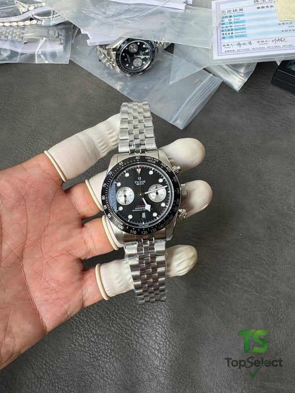 Tudor Black Bay Chrono Black Dial - 12