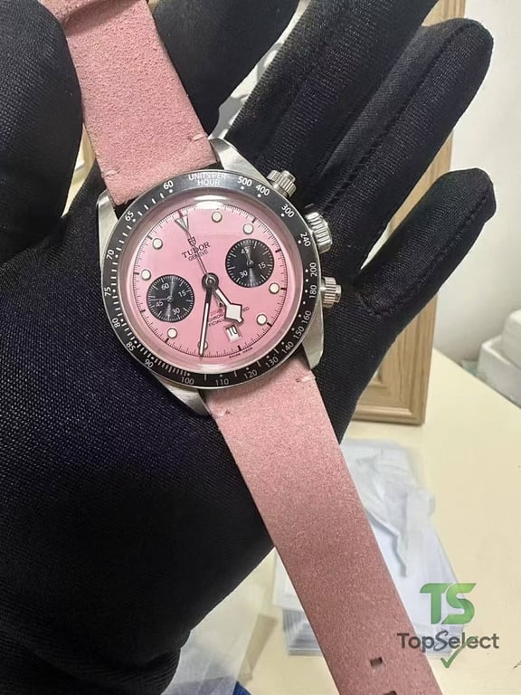 Tudor Black Bay Chrono Pink & Tiffany - 3