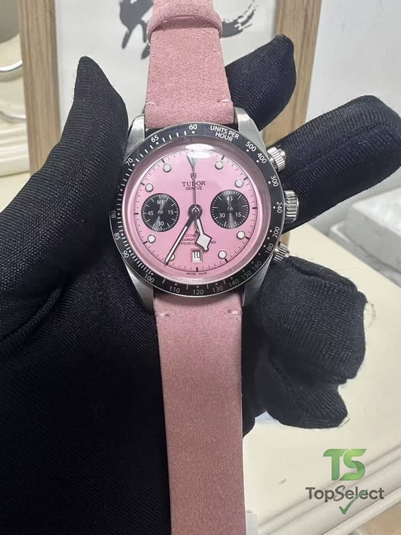 Tudor Black Bay Chrono Pink & Tiffany - 4