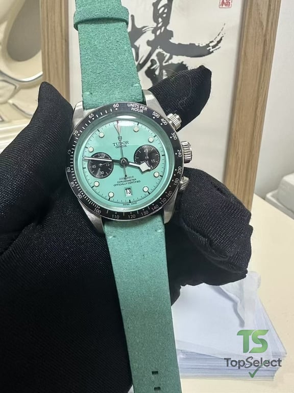 Tudor Black Bay Chrono Pink & Tiffany - 5