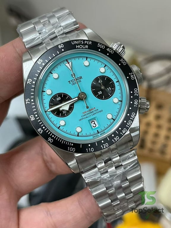 Tudor Black Bay Chrono Tiffany Blue - 3
