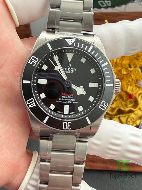 Tudor Pelagos Black Dial Titanium Watch - 2