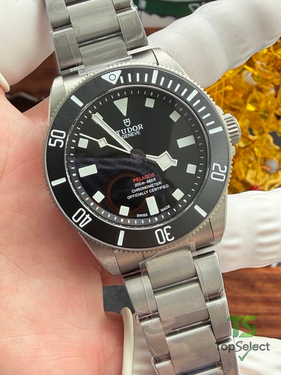 Tudor Pelagos Black Dial Titanium Watch - 4