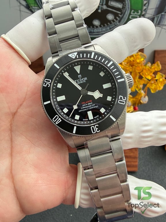 Tudor Pelagos Black Dial Titanium Watch - 5