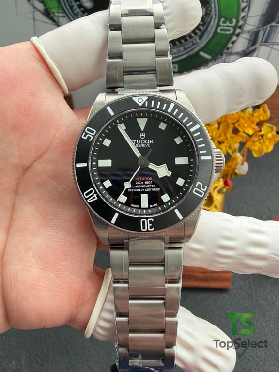 Tudor Pelagos Black Dial Titanium Watch - 6