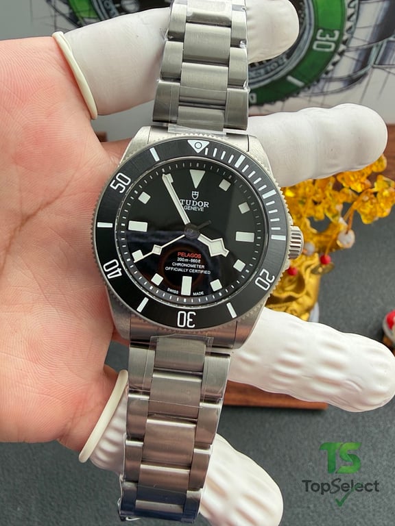 Tudor Pelagos Black Dial Titanium Watch - 9