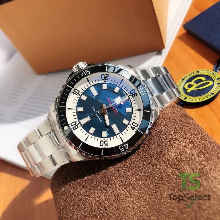 Breitling Superocean Automatic Blue Dial - 4