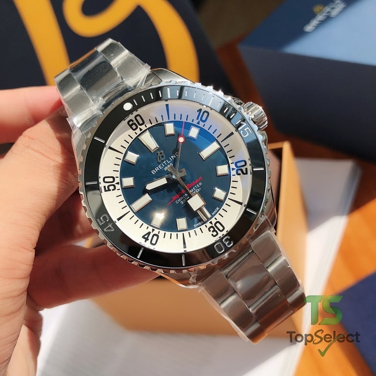 Breitling Superocean Automatic Blue Dial - 6