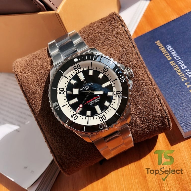 Breitling Superocean Automatic Black White - 4