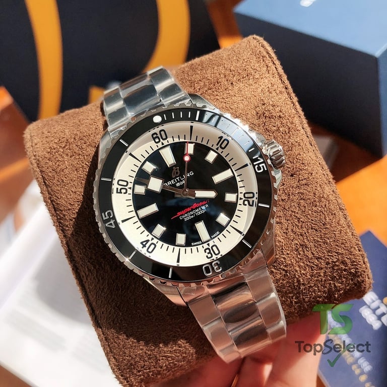 Breitling Superocean Automatic Black White - 5