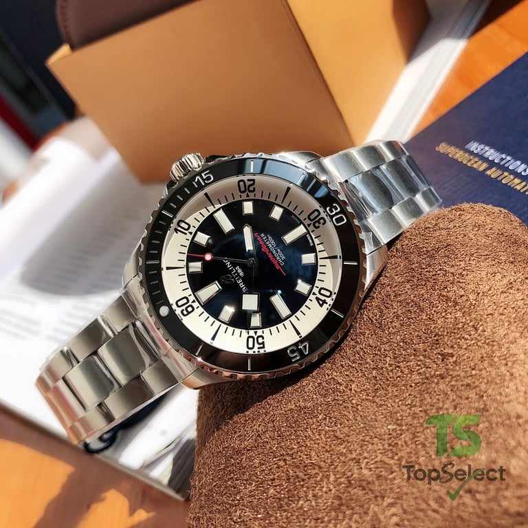 Breitling Superocean Automatic Black White - 6