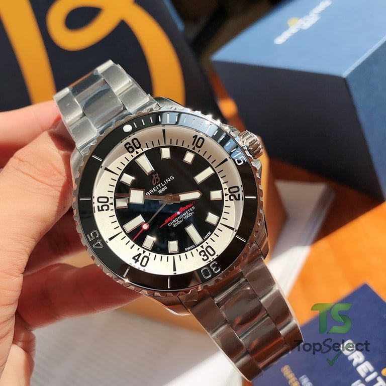 Breitling Superocean Automatic Black White - 9
