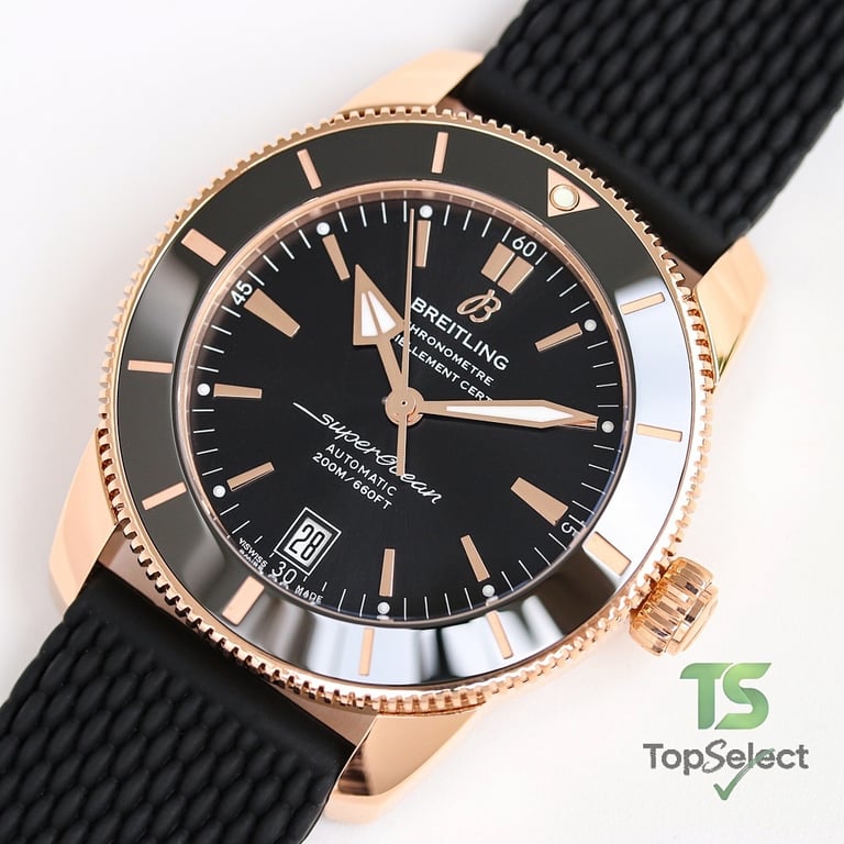 Breitling Superocean Heritage II 42mm Rose Gold Black - 3