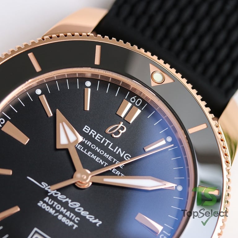 Breitling Superocean Heritage II 42mm Rose Gold Black - 4