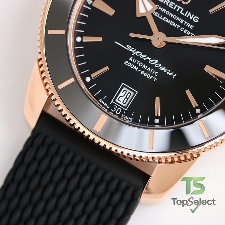 Breitling Superocean Heritage II 42mm Rose Gold Black - 8