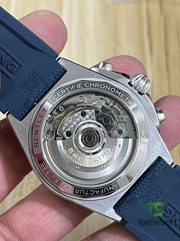 Breitling Chronomat B01 Frecce Tricolori Blue Dial - 8