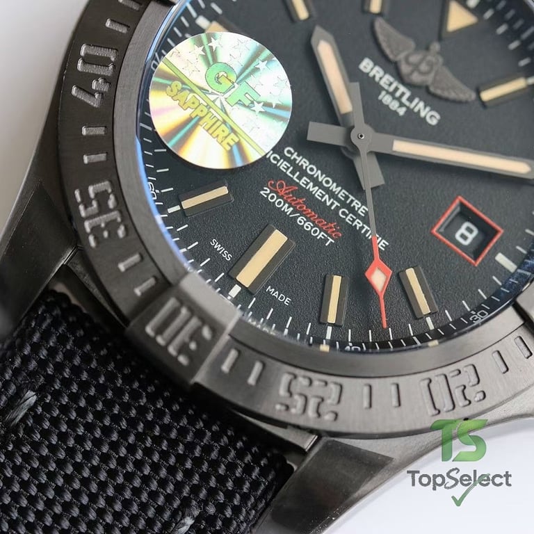 Breitling Avenger Blackbird 44 Black Titanium - 6