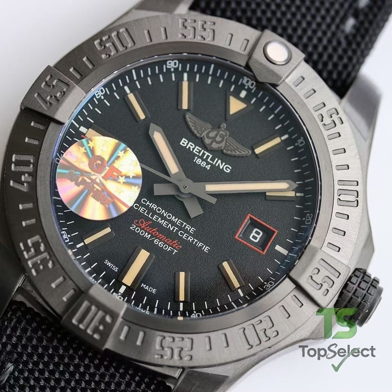 Breitling Avenger Blackbird 44 Black Titanium - 10